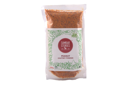 Peanut Chutney Powder - Sambar Stories
