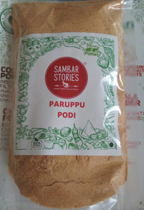 Paruppu Podi ( Lentil Powder) - Sambar Stories